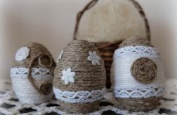 Pisanka sznurkowa - kwiatki