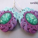 Kolczyki Jocelin - soutache kolczyki
