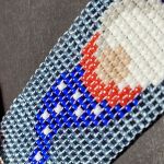 Skrzat Krasnal zimowy - Brelok zawieszka do kluczy torebki - Skrzat Krasnal zimowy - Brelok zawieszka do kluczy torebki