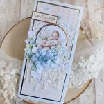 Kartka na chrzest "SweetheartBaby 2" GOTOWA - 