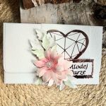 207,Kartka kopertówka dla młodej pary 2 - 207,Kartka kopertówka dla młodej pary 2