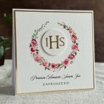 Ręcznie robione zaproszenia komunijne, 28C - Ręcznie robione zaproszenia komunijne