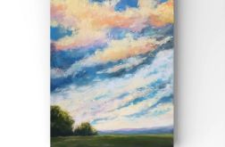 Pejzaż 50-praca formatu 24/18 cm