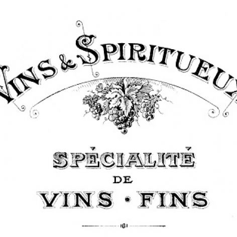 Poszewka w stylu vintage "Vins" - zamówienie