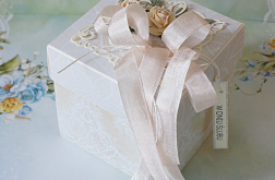 Ślubny exploding box z tortem -szybka wysyłka