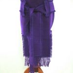 spódnica indiańska fioletowa - przód spódnicy