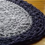 Owalny dywanik - sznur bawełniany grubość 5 mml