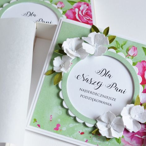 Podziękowanie KOMPLET DLA PANI W PUDEŁKU