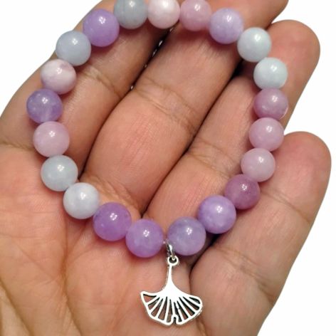 Bransoletka z kamieni morganitu - miłość i harmonia