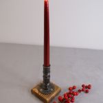 Świecznik Loftowy 1-ramienny F001_2-W1 Loft - Świecznik Loftowy F001_2-W1 Loft