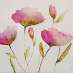 Maki-akwarela formatu 24/32 cm.  - 
