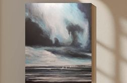 Morze-obraz akrylowy formatu 60/50 cm