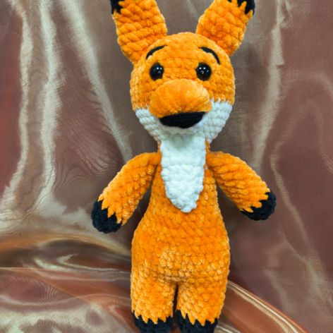 Lisek pluszowy handmade – idealny prezent