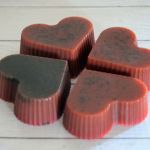 Walentynki 6x mydło na prezent - serca czekoladki
