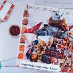 Kartka urodzinowa z motywem Herry'ego Pottera, personalizacja - Tył koperty i przód etykietki