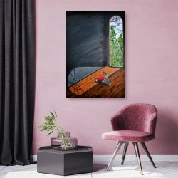 Obraz akrylowy na płótnie pt. "Śmierć Kulfona" 70x50cm