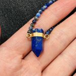 Naszyjnik Lapis Lazuli Amulet  - Lapis lazuli naszyjnik