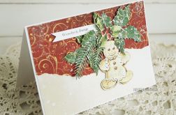 Kartka świąteczna z pierniczkiem, 377