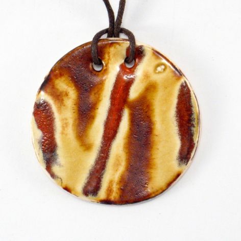 wisior ceramiczny koło