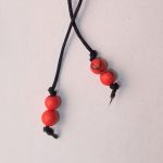 Seria " Talizman Ochronny" wisiorek nr 2 - końcówki naszyjnika