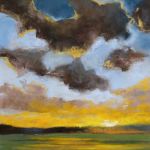 Pejzaż-praca pastelami .. - 