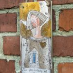 Deseczka z sentencją nr Nr 160 " Tam, gdzie kochamy..." - 