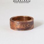 Eire - Celtycki pierscionek handmade Irlandia - Eire pierscień z brązu