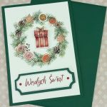 Kartka Świąteczna Boże Narodzenie CC_05 - Ręcznie robiona kartka świąteczna