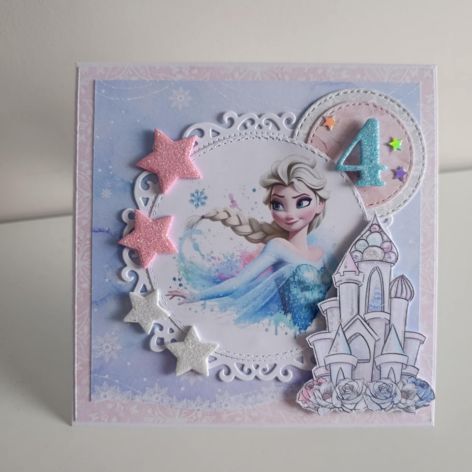 Kartka urodzinowa Kraina lodu Elsa 2