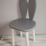 Krzesełko królik, z uszami królika - 