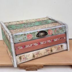 Chlebak z  klapą w stylu vintage