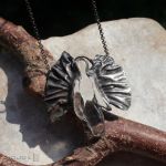 Anioł czy kobieta?... - fusing szklany