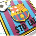 Kartka dla fana FC BARCELONA - 1 - fan, dla fana, drużyna, piłkarska, piłka, nożna
