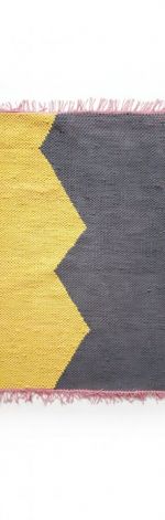 żółto-szary dywanik