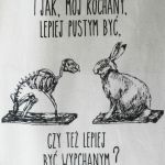 Zające - torba bawełniana z nadrukiem - 
