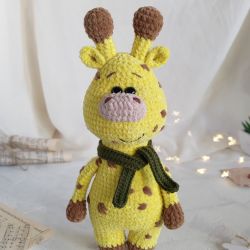 Żyrafa pluszowa, Maskotka żyrafa na prezent, Prezent dla dziecka