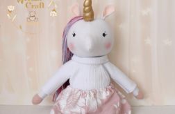 Jednorożec konik Cleo przytulanka GOTOWA