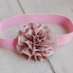 Opaska niemowlęca - "Pastelowo" - 