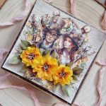 Kartka Steampunk "Best Wishes" (51) - kartka ślubna