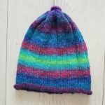Kolorowa czapka beanie Unisex, Wiosenna - wiosenny dodatek