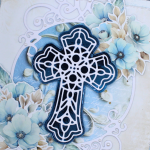 Subtelna kartka komunijna dla chłopca - detale