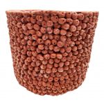 Doniczka Ceramiczna Ręcznie Robiona 18x19 cm Ozdobna Na Taras i Do Ogrodu - 
