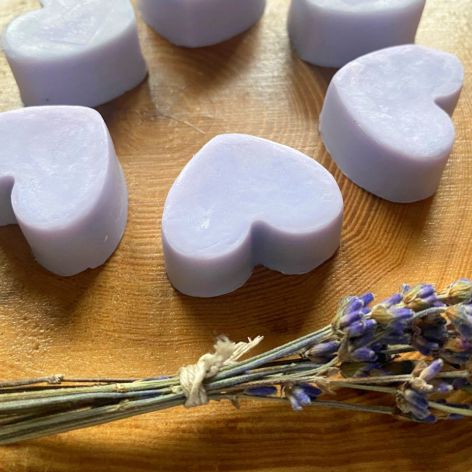 Prezenty dla gości mydło lawendowe lawenda