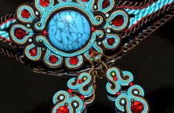 bransoletka i kolczyki sutasz- komplet.