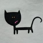 Koszulka ręcznie malowana grumpy cat unisex - Ręcznie malowane