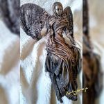 Anioł Artgoreja Powertex rękodzieło handmade - 