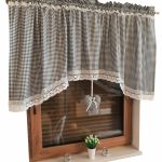 Zazdrostka/ lambrekin fala z podwójną koronką kratka1 - 