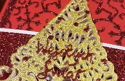 Kartka bożonarodzeniowa z zawieszką KH2012006