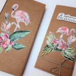 Kartka z flamingiem - 