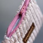 Portfelik etui na klucze ze sztruksu - 